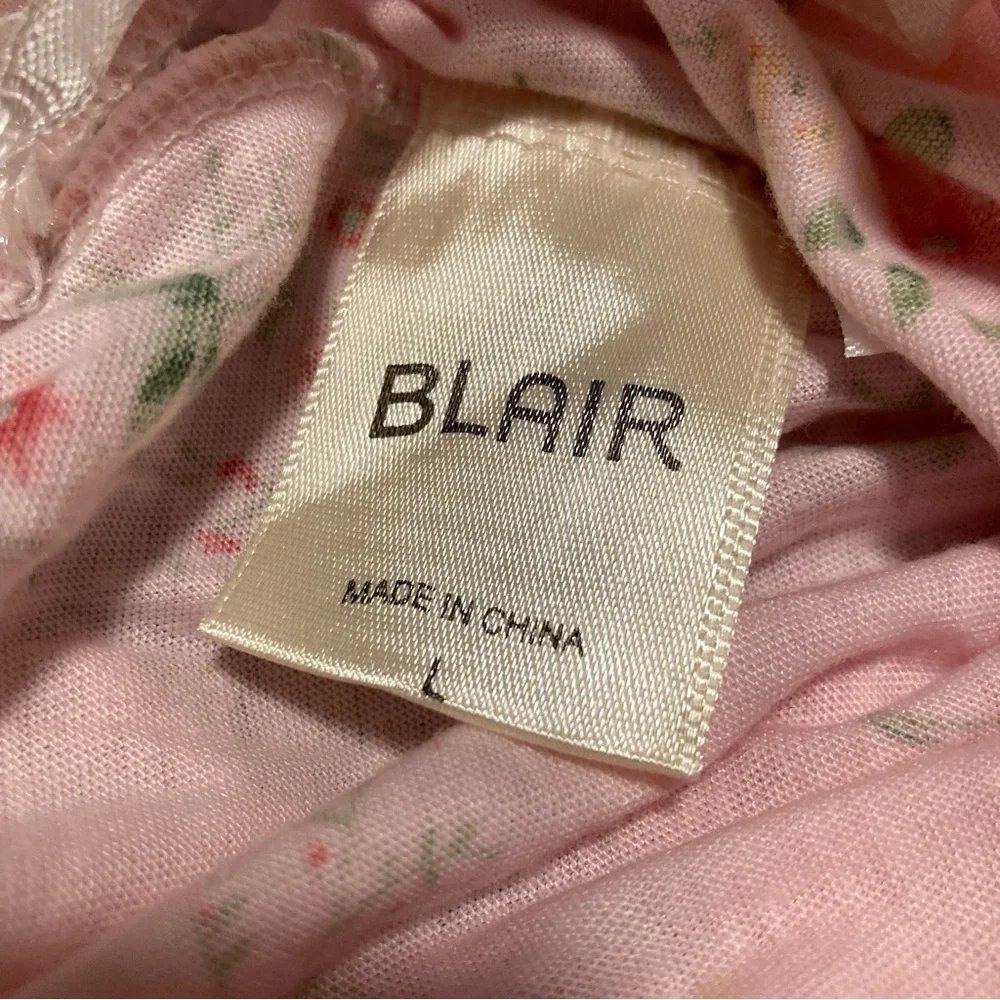 NWOT Blair Pajama Top and Cropped Bottoms Set Size L